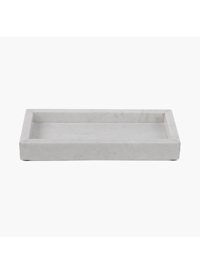 Home Box Royal Marble Bath Tray - White - Image 5